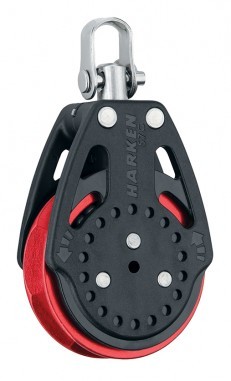 57mm Carbo Ratchamatic Block - Red Sheave H2625R